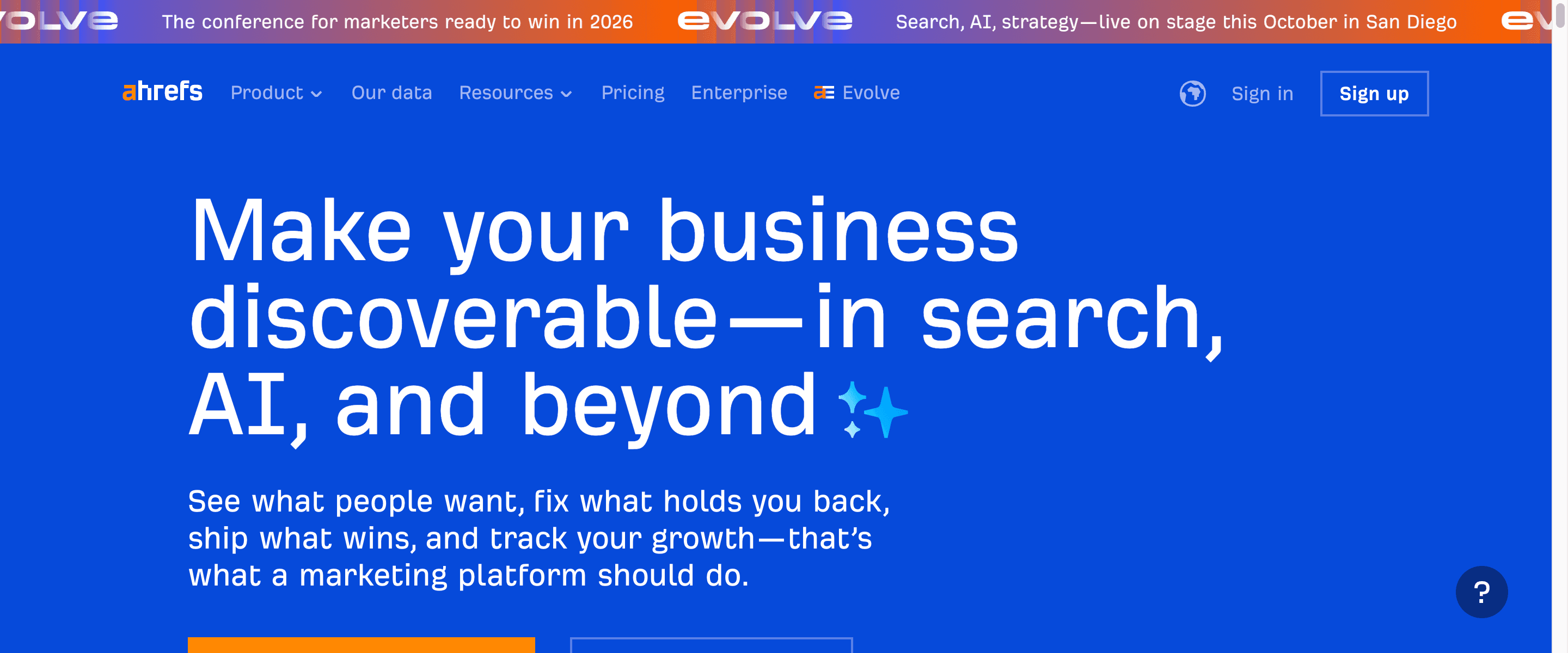 Ahrefs screenshot 1